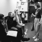 Louise Brealey Instagram – Just casually making some people laugh backstage at the @royalalberthall.

And yes my t-shirt is iconic. Sorry I meant ironic. 

#letterslive 
#oliviacolman 
#jodiewhittaker 
#willsharpe 
#futureactor

“Take a picture of me with the famous people!” I cried.