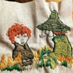 Louise Brealey Instagram – My darling friend @rooboyd made an embroidery of me as a Moomin character from Moominvalley in November. Isn’t it MAGIC? She’s got my fringe down.
Now I have been emotionally blackmailed into reading the first chapter this Sunday night from the van somewhere near Scarborough. Please come and say hi. How about 8pm? Love Loo and Gilbert
#Moominsatbedtime #Moominsontour #MoominvalleyinNovember #Dollyontheroad #areyougoingtoscarborough #areyougoingtosanfrancisco #vanlife #roadtrippin #roadtripping Scarborough, North Yorkshire