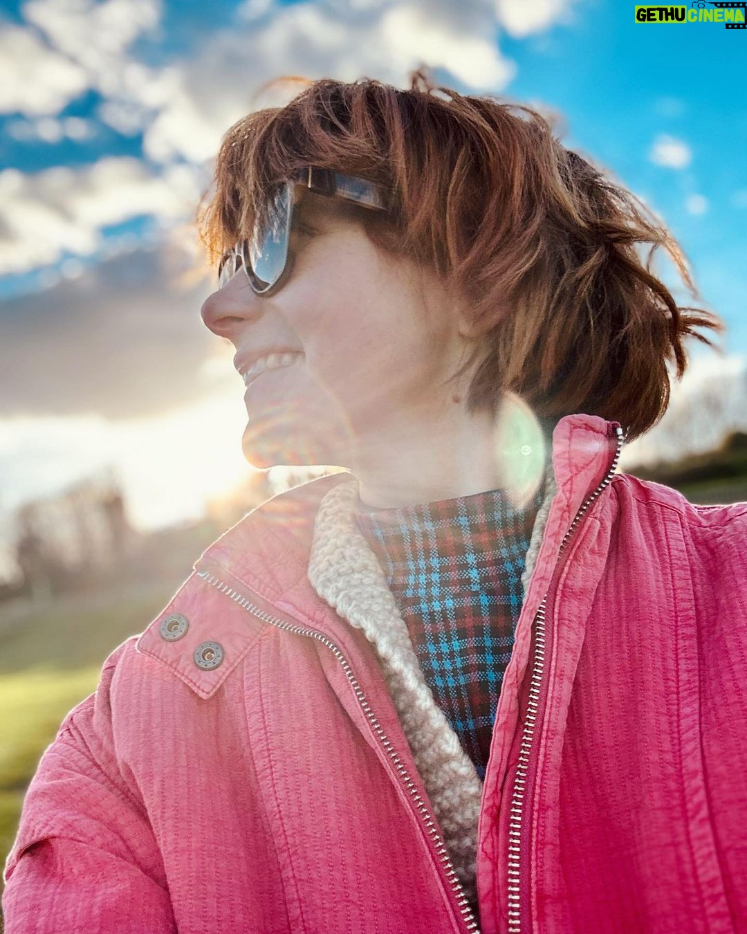 Louise Brealey Instagram - We finally made it out into the day as the sun went down. Thank-you to all my darling ones, to Ferdo, and to Fraser, Deedee, Emilia & the glorious guys at @skylarkingpeckham, who could not have been more brilliant. I love you, my mama. You would have said “Wow” when you saw the cake and my friends singing me on. I’d give anything, anything to hear you tunelessly laughing your way through ‘happy birthday’ one more time. Peckham