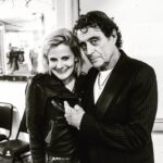 Louise Brealey Instagram - Me and McShane at the Letters Live in New York five hundred years ago. There’ll be another show in NYC in May - who’s going? PS My brain is in a soft orange oil fuzz after a brutal massage in the south of France. Gilbert wenr zooming down dirt tracks between rows and rows of vines and the odd elderly olive grove. Pomegranates, cypress, plane trees, oaks stunted by the wind.