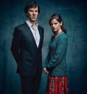 Louise Brealey Instagram - Hey Team - I’m having a massive wardrobe clear-out and just had a thought... If you know any Sherlock fans who might possibly want to own Molly’s Season Four red dress (it was in all the publicity shots and in a lovely scene that was cut which was me going to babysit for John and Mary!), then later this week I could do a blind auction on here for charity. Basically I’ll ask you to DM me an amount. The dress was by MSGM and originally on sale for a small fortune. It’s called a Floral Print Midi Dress. Love and big thanks, Loo