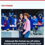 Louise Brealey Instagram - Every summer of my twenties I packed a small brown case with an optimistic sundress and a pack of TDK-60 cassettes wrapped in plastic from the man on Tottenham Court Road and took the train to Edinburgh for @edfilmfest. It was the highlight of my journalistic year and I made friends for life (novelist Richard T Kelly, director Damien O’Donnell, critic Wendy Ide, legend @lizzielioness). If I think about how improbable it is that I should be going back this year as the lead in a beautiful BBC Film/BFI chicken factory musical love story, it makes me catch my breath. It’s hard sometimes to say it but I want to say bloody well done to my smaller self for daring to dream and for trying hard. This one is for you, my mama. If you’re in town come and see Chuck Chuck Baby’s world premiere on Sunday 20th August and say hello. Love Loo #chuckchuckbaby #eiff #edinburgh #optimisticsundress @janismpugh