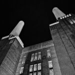 Louise Brealey Instagram - They’ve killed Battersea Power Station on the inside - I have been avoiding it but saw it last night at the Silo premiere. It’s a shopping centre like any other. Wellingborough Arndale but without the Wimpey and the wooden dragon to crawl through. I remember a night 25 years ago. Just me, a security guard and an Alsatian called Uncle. Broken windows, backlit by London’s brown sky, a torch beam picking out mountains and valleys in the rubble. We spoke in whispers because we were in the ruins of a great brick cathedral.