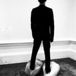 Louise Brealey Instagram - Night at the museum. with @orlandoseale - both of us staggered by #marinaabramovic, the first woman to have a solo show in @royalacademyarts 255 year history.