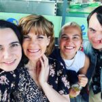 Louise Brealey Instagram – It’s been a mad couple of weeks. Absolutely dream response to #suchbravegirls. Here’s some BTS from April on the Wirral, sent from a commuter train where I am wedged in on every side by coughers and sniffers.