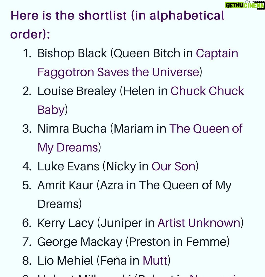 Louise Brealey Instagram - I can’t believe it! Guess what? I got nominated for Best Actress at the amazing @irisprize! And so did my darling Bel. I’m so happy that Chuck Chuck Baby is getting seen and valued. It’s a very curious, special feeling to know that our work is out there on its own now. It doesn’t belong to us any more. Our small film about the redemptive power of female love in all its forms. I’m so proud. As I stepped outside to feed Southbank Centre the fish this morning (named by our niece) I could feel that it’s coming up to the time when I did my trip, six weeks, 2000 miles in my lovely Dolly-van. I can feel the pull of the road. This morning I woke up - snapped awake - at six, with a pang in my chest for my dad who I haven’t seen since August. I had to read my book because it was too early to call him. I’ll call him now and tell him about the prize.