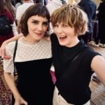 Louise Brealey Instagram – I remember it. I don’t remember much, but I remember I was sitting on the right-hand side of the carriage, going north, facing north to Scotland, when suddenly the field slipped and all the window was sea. The Northumberland coast, though I couldn’t check it on my phone twenty years ago when I was going to the Edinburgh film festival as a newly fledged film journalist. The closeness of the quink ink navy blue beautiful sea made me gasp. 

Gilbert and me drove the smallest roads along that coast last November on our big trip and ran in circles in the sand. Well, he ran. I laughed, mainly. 

Every August after that I sat on the right side on the way up and the left side on the way down. 

This Edinburgh, two of my darling old pals and a few of my brilliant new ones came to hold me tight and lift me up as Chuck Chuck Baby got its world premiere. I cried in the foyer of the hotel (all just a bit much) and ruined my makeup for the red carpet shots. But LUCKILY I was wearing a dress that I am pretty sure was spun from actual gold (lent by the amazing @thefoldlondon at the very very last minute (thank you @mary_fellowes 💕) after I’d bought approximately 46 shit vintage ones on eBay). 

Some of the brilliant actual chicken factory women were in the audience. 

It made me so happy to see their faces when they saw themselves up there on the big screen. Magic. Magic.