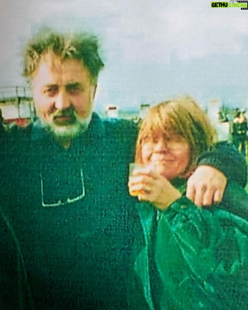 Louise Brealey Instagram - Mum and dad with dad looking very Anton Chekhov. Dad had sorted out some photos and I hadn’t seen this one of them. One of 28 of them together he said. On my way to the Lakes I skimmed the Dales. Dolly the van was peerless all the way including a stop for a sleep in a lay-by on the A1, where we were buffeted by lorries in the afternoon sun. It took a flock of mechanics to get her on the road. And now she is MOT’d to the hilt and flying along silver lanes again. Only this time there are daffodils and the gorse has come. Being in the van feels a bit like coming home. I think because the trip meant such a lot to me and because she was made with love and kindness by strangers who became my friends. I’ve got all my supplies: marmite and rye bread, tins of tomato soup and bags of pretty pistachios, a small bottle of whisky, Spanish hot chocolate, thick so you have to tip your head back to get the last of it, Japanese candles that smell of the woods, tins of mackerel which I forked out in a Lidl carpark like it was the end of days. Two hot water bottles, eggs from a farm shop, Ready Brek. I am going to stop this list now. It has got out of hand. I will always be Anne from Famous Five. I wish I was cool and wanted to be George but I just wanted to make bracken beds and arrange tins. Kendal, Lakedistrict