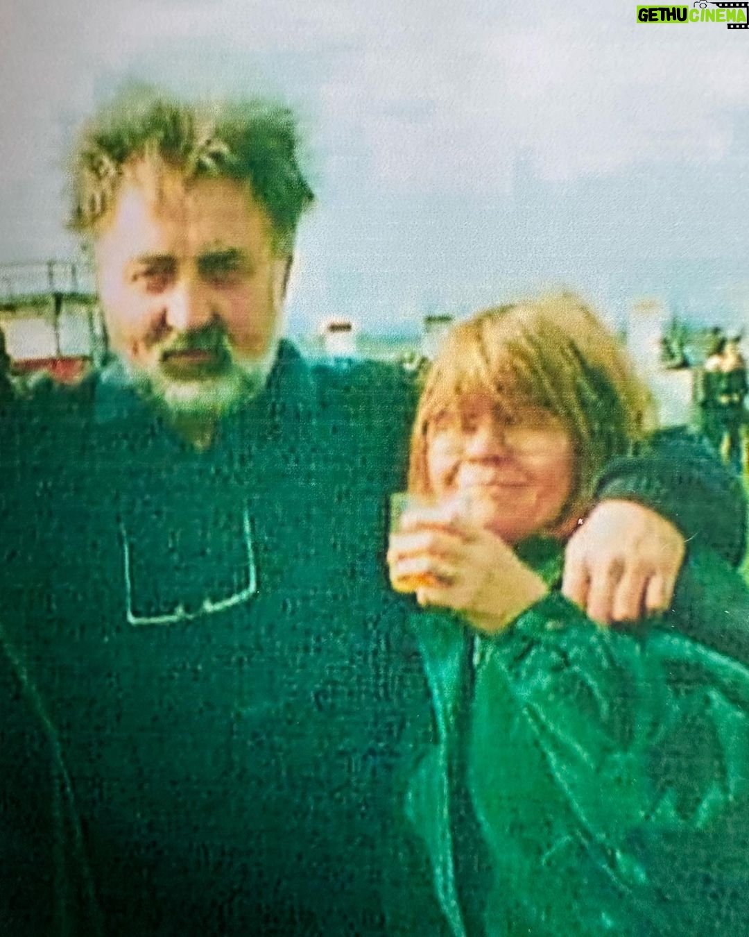 Louise Brealey Instagram - Mum and dad with dad looking very Anton Chekhov. Dad had sorted out some photos and I hadn’t seen this one of them. One of 28 of them together he said. On my way to the Lakes I skimmed the Dales. Dolly the van was peerless all the way including a stop for a sleep in a lay-by on the A1, where we were buffeted by lorries in the afternoon sun. It took a flock of mechanics to get her on the road. And now she is MOT’d to the hilt and flying along silver lanes again. Only this time there are daffodils and the gorse has come. Being in the van feels a bit like coming home. I think because the trip meant such a lot to me and because she was made with love and kindness by strangers who became my friends. I’ve got all my supplies: marmite and rye bread, tins of tomato soup and bags of pretty pistachios, a small bottle of whisky, Spanish hot chocolate, thick so you have to tip your head back to get the last of it, Japanese candles that smell of the woods, tins of mackerel which I forked out in a Lidl carpark like it was the end of days. Two hot water bottles, eggs from a farm shop, Ready Brek. I am going to stop this list now. It has got out of hand. I will always be Anne from Famous Five. I wish I was cool and wanted to be George but I just wanted to make bracken beds and arrange tins. Kendal, Lakedistrict