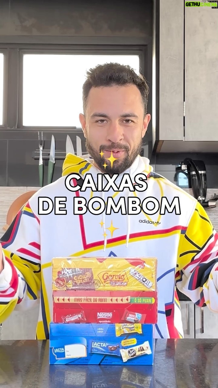 Luca Scarpelli Instagram - já que ninguém perguntou, eu vim aqui dizer qual é a melhor caixa de chocolate de acordo com os dados científicos do DataLuca