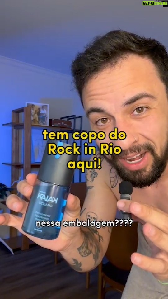 Luca Scarpelli Instagram - Os resíduos do Rock in Rio foram transformados e se tornaram parte dos produtos de Natura Kaiak, sabia? essa foi uma ação da @naturabroficial em parceria com a coca-cola, heineken e braskem. Foram recolhidos 2.3 milhões de copos plásticos que se tornaram tampinhas dos desodorantes corporais de Natura Kaiak! massa demais né? Por um mundo com #MaisBelezaMenosLixo 😉 *publi