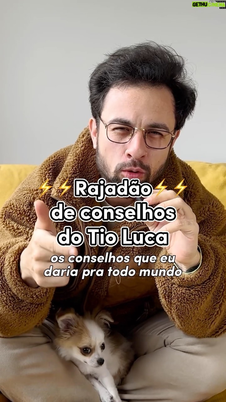 Luca Scarpelli Instagram - deixa aqui em baixo o seu conselho 👇