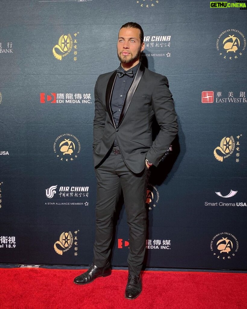 Luca Tartaglia Instagram - 15th Chinese American Film Festival 2019. #chinese #chineseamerican #chinesemovie #actorslife Beverly Hills, California