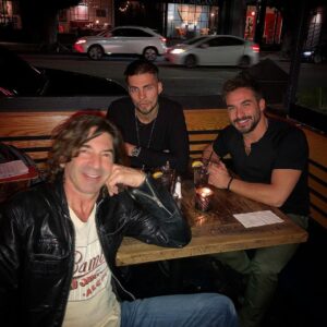 Luca Tartaglia Instagram - Great Night with two special friends.
The best Italian Magician @riccardoberdini and the legend @stefburnsofficial . 
_________________________________________________

#luka #rapper #rap #music #xixvofficial #losangeles #california #2018 #model #actor
