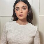 Lucy Hale Instagram - Celebrating @Longchamp’s new collection with Robert Indiana ♥️ Thank you for having me for such a special NYC evening ! #LongchampxRobertIndiana #LongchampPartner © Morgan Art Foundation, LLC. Licensed by Artestar, New York.