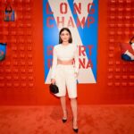 Lucy Hale Instagram - Celebrating @Longchamp’s new collection with Robert Indiana ♥️ Thank you for having me for such a special NYC evening ! #LongchampxRobertIndiana #LongchampPartner © Morgan Art Foundation, LLC. Licensed by Artestar, New York.