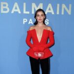 Lucy Hale Instagram - wowow the @balmain SS24 show in Paris was unforgettable ♥️ Was dying to get photos of the collection but…gloves! Congratulations @olivier_rousteing & thank you for having me at my first Balmain show ever ! Paris, France