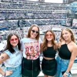 Lucy Hale Instagram - Omg??? @taylorswift putting on a show that was so good I can’t even process. Nostalgic, empowering, and sparkly. thank you @sofi !