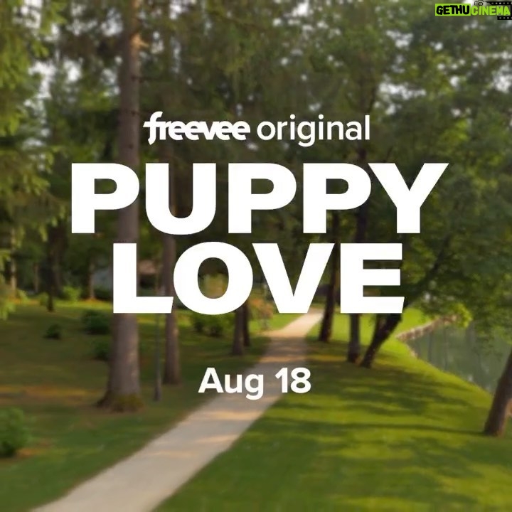 Lucy Hale Instagram - Puppy Love coming to @amazonfreevee August 18th 🤍