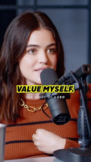 Lucy Hale Instagram - Thank you for sharing your story @lucyhale ❤️ 

For those that haven't seen, search 'the diary of a ceo' wherever you get your podcasts for the full episode.