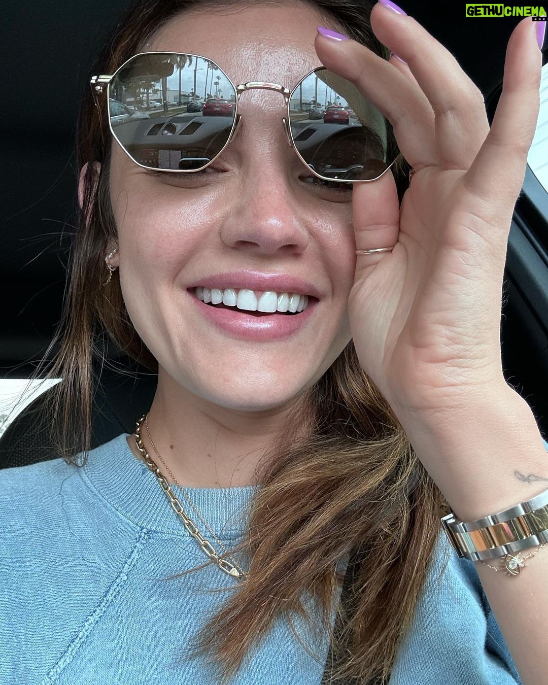 Lucy Hale Instagram - this last month has varied from getting emotional about flowers to getting my phone stolen out of my pocket to cry-laughing over Claire’s 3 min voice memos to a mild emotional breakdown to reading books about the Art of Allowing and so on …character building 😂🫶🏻