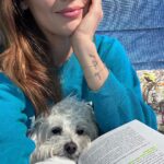 Lucy Hale Instagram - this last month has varied from getting emotional about flowers to getting my phone stolen out of my pocket to cry-laughing over Claire’s 3 min voice memos to a mild emotional breakdown to reading books about the Art of Allowing and so on …character building 😂🫶🏻