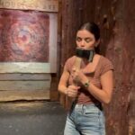 Lucy Hale Instagram – crystals and axes and cuties