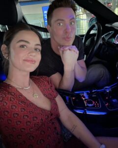 Lucy Hale Instagram - crystals and axes and cuties