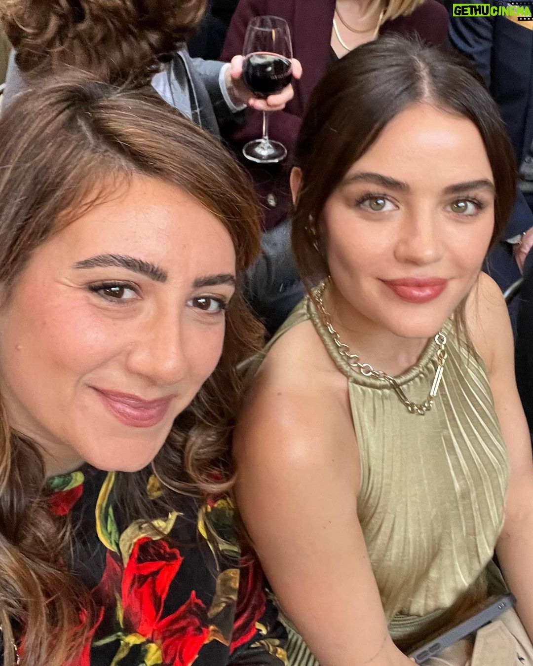 Lucy Hale Instagram - crystals and axes and cuties
