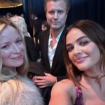 Lucy Hale Instagram – @fashiontrustus gala last night 🤍🖤
 swipe for all a whole bunch of cuties #ftus2023 

@versace 
@erinwalshstyle 
@kdeenihan 
@hairbyjohnd