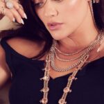 Lucy Hale Instagram – The Lucy in the Sky with Diamonds campaign by @jacquieaiche  #JAxLucy
Jacquie I love you and all that you stand for ! ✨ 🤍

Shot by @doveshore 
Makeup by @jennakristina 
Hair by @jennakristina
Nails by @nailsbyzola