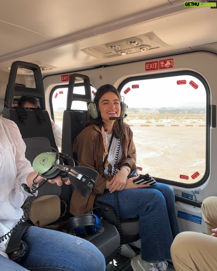 Lucy Hale Instagram - magical, spiritual and filled with amazing company. Thank you @filmalula @experiencealula @blueabaya @madeineb @esmeraldabrajovic for these special few days in AlUla ✨