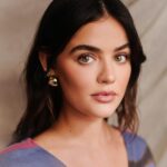 Lucy Hale Instagram - today with @cibellelevi for @altuzarra 🪷 @mollyddickson @kdeenihan @ericka_verrett