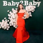 Lucy Hale Instagram - last night at the brilliant @baby2baby gala where they raised 11.8 million dollars for children in poverty. @salmahayek gave a speech that I’ll never forget stating that “all children are our children”. An inspiring room full of generosity! Thank you @moniquelhuillier for having me ♥️ @cibellelevi 📷 @mollyddickson @kdeenihan @kristin_ess @jenna_filingeri