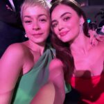 Lucy Hale Instagram - last night at the brilliant @baby2baby gala where they raised 11.8 million dollars for children in poverty. @salmahayek gave a speech that I’ll never forget stating that “all children are our children”. An inspiring room full of generosity! Thank you @moniquelhuillier for having me ♥️ @cibellelevi 📷 @mollyddickson @kdeenihan @kristin_ess @jenna_filingeri