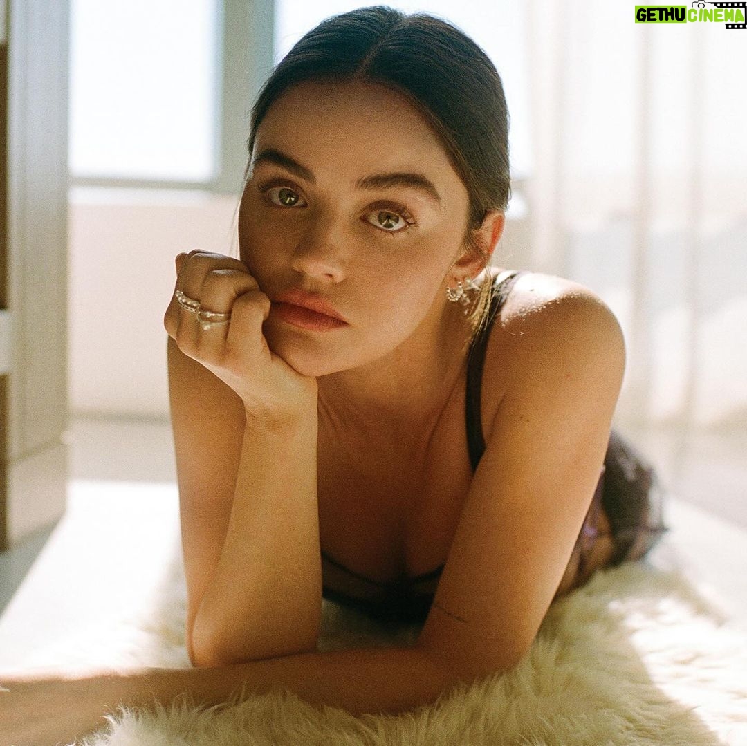 Lucy Hale Instagram - More @flauntmagazine π€ Photographed by @InstaMaxMonty Styled by @ChristianStroble wearing @DVF Written by @4nnle Hair: @RyanRichman Makeup: @Kdeenihan Flaunt Film: @MynxiiWhite Special thanks: @theledecompany #FlauntMagazine #FreshCuts