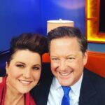 Lucy Lawless Instagram - Me an' Sammie ! @samontv @ktla_entertainment