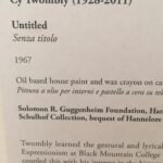 Lucy Lawless Instagram - ...you lose your s**t over the name "Cy Twombly". Tears ensued. Can't take my kiwi pal anywhere! Peggy Guggenheim Collection