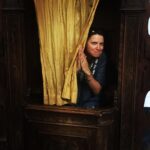 Lucy Lawless Instagram - Duomo: In Confession. Nothing to report. #positano
