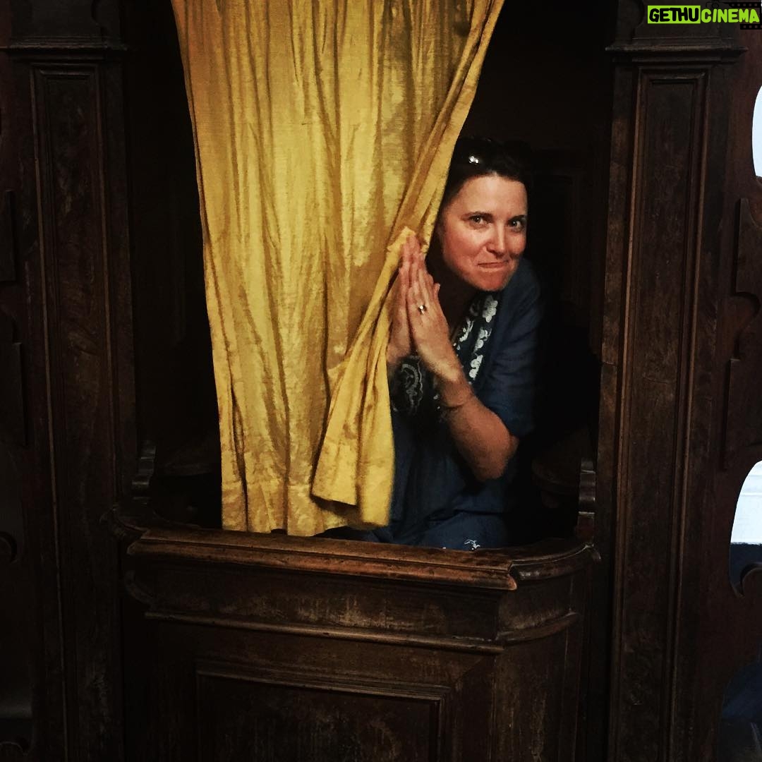 Lucy Lawless Instagram - Duomo: In Confession. Nothing to report. #positano