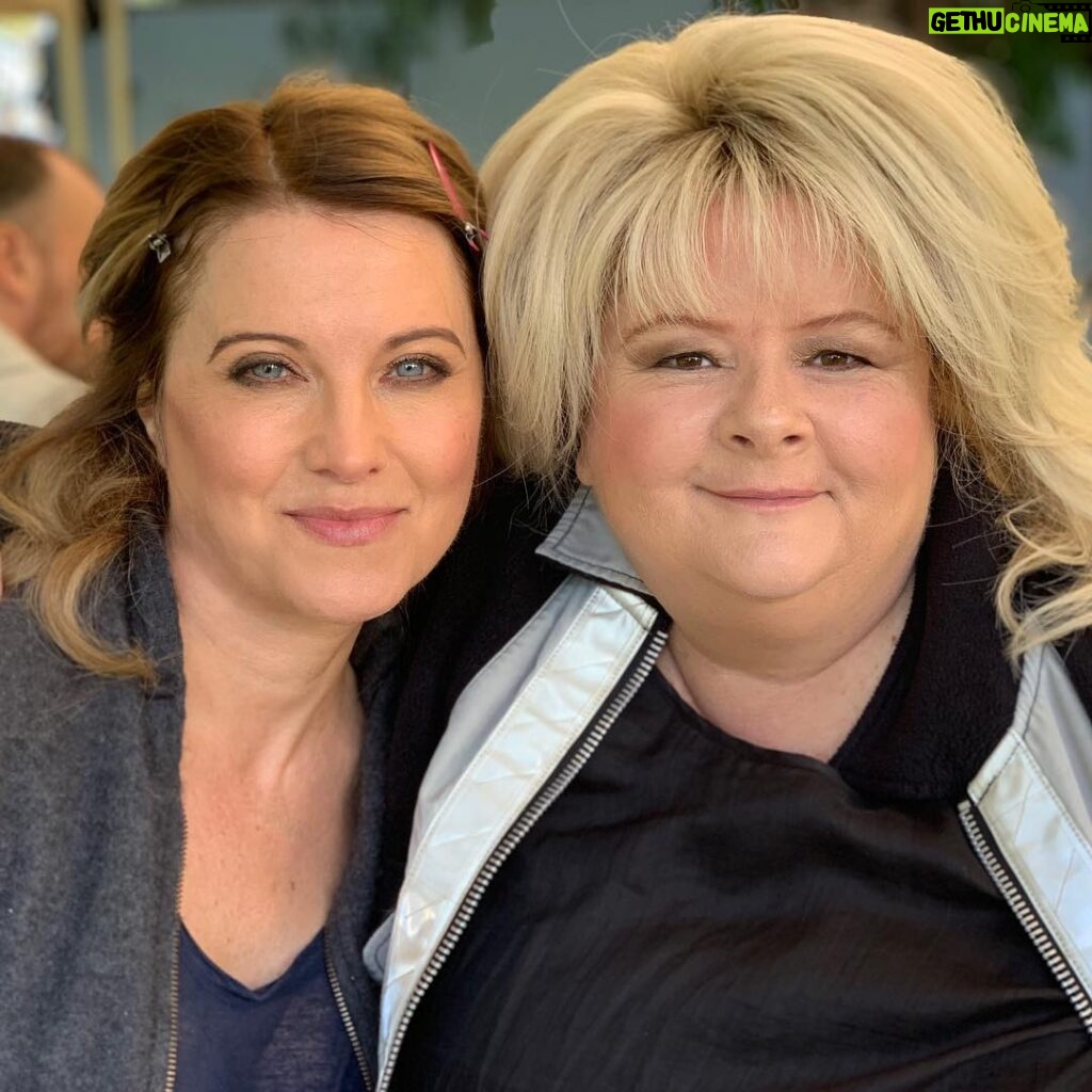Lucy Lawless Instagram - Me and Magda at breakfast. God, what a Treasure she is! Thanks for coming to play my old skool pal/ frenemy. You make my life so much better. I adore you! L Melbourne, Victoria, Australia