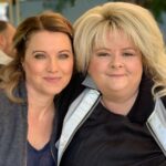Lucy Lawless Instagram - Me and Magda at breakfast. God, what a Treasure she is! Thanks for coming to play my old skool pal/ frenemy. You make my life so much better. I adore you! L Melbourne, Victoria, Australia