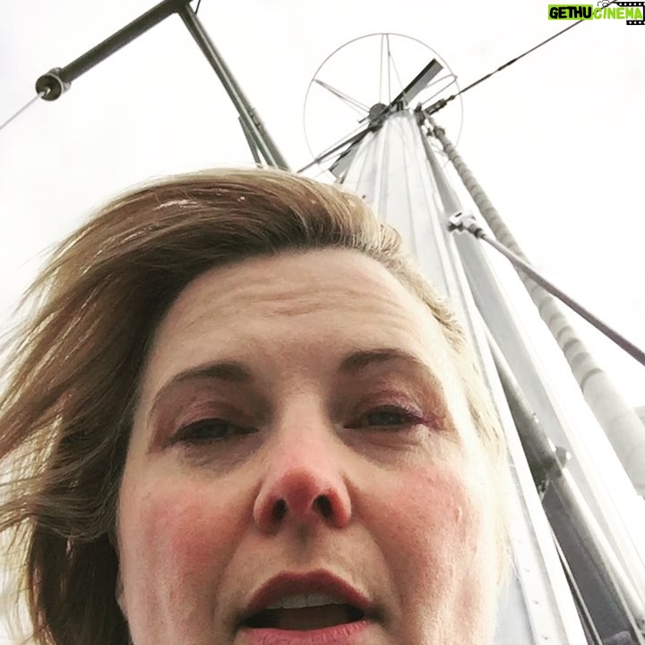 Lucy Lawless Instagram - I am in love with @GreenpeaceNZ. Can you tell? the #RainbowWarrior made me sing a little song... #makeOilHistory