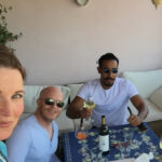 Lucy Lawless Instagram - Buncha Kiwis in Italia. Moidering spritzes on our way to @napoliComicon Ci vediamo! @moses_mackay