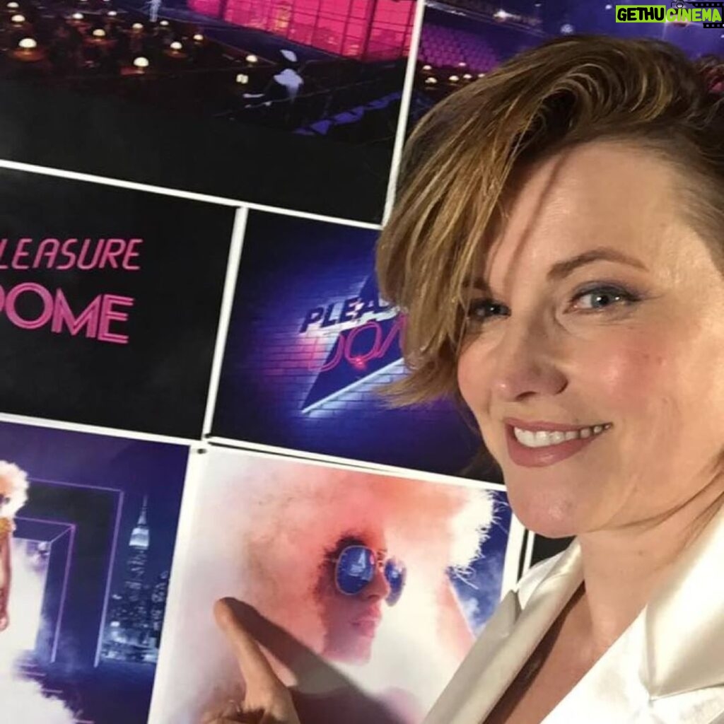 Lucy Lawless Instagram - Going live in a few mins for first insights into Pleasuredome The Musical !!! #LetMetakeyouThere