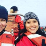 Lucy Lawless Instagram - With my activist heroine, @joannasustento #braveheart @greenpeace #SaveTheArctic #LOVE