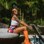Ludmilla Instagram - Look pra cantar com uma lenda! Ficou 10/10 ✌🏽