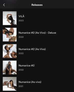 Ludmilla Instagram - SINTOMAS DE PRAZER AO VIVO AMANHÃ 21H 🥵 No Spotify tem mais.