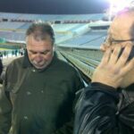 Mário Marra Instagram - Um #tbt de algumas viagens trabalhando em finais de Libertadores. É bom demais! O sistema era diferente, ida e volta, mandante e visitante. Uma foto tem os imensos Deva Pascovicci e Rodolfo Rodriguez antes de um incrível Peñarol x Santos. Um ano depois e em Buenos Aires, Tite, no Corinthians, falava antes de encarar o Boca. Um ano depois? Aí já é ooooooutra história. Sábado a ESPN vai transmitir mais uma final só com clubes brasileiros e equipe que está na cobertura está vivendo dias especiais.