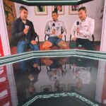 Mário Marra Instagram – Um pouco do que foi o nosso longo, lindo, frio e proveitoso dia. Que bom!
Que bom fazer o que ama e estar ao lado de pessoas que te oferecem todo o apoio para fazermos o melhor. 
O dia foi também de muita raça de toda a equipe que se desdobrou para fazer tudo tão bem feito. 
É difícil encaixar horários com entrevistados e na hora certa de cada programa. Ufa. Deu tudo certo!
Gabriel Jesus nos recebeu muito bem e foi muito bom o papo.
Claro que tudo isso em um cenário que me agrada demais e há muito tempo. 
Fechando o dia louco, recebo a foto da minha esposa, a quem devo tanto a maturidade e a serenidade, com meu cachorro lindão. Que saudade!

A primeira foto foi uma cortesia da @ferrazluiza 
O Alê Celebroni não tem Instagram e não foi marcado, mas também foi gigante. Tower Bridge